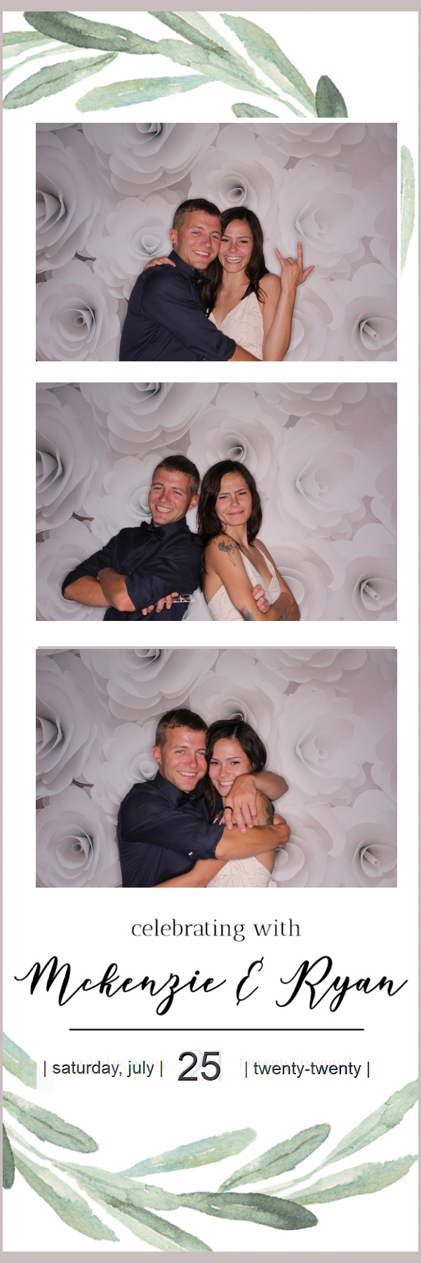 McKenzie & Ryan's Wedding | View more photos from the event at gallery.photoboothbillings.com/u/PhotoBoothBillings/McKenzie-Ryans-Wedding